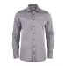 Systemhus slim fit skjorte, herre Grå