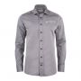 Systemhus slim fit skjorte, herre Grå